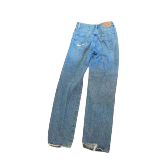 Levi's Size 26 Distressed '94 Baggy Denim Jeans waterless Straight leg - Picture 3 of 3